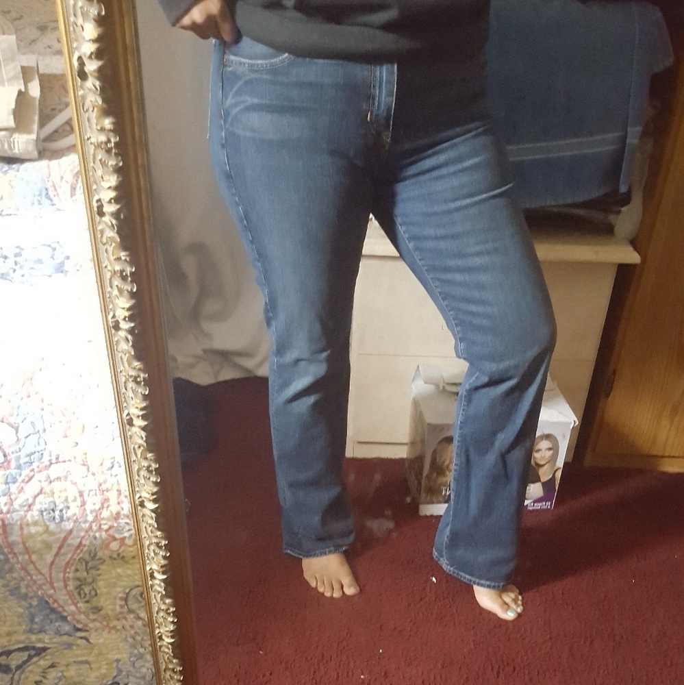 GAP Slim Fit Medium/Dark Wash Jean Size 14